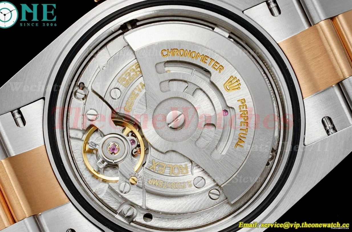 SS Oys Textured EWEF Datejust RG 41mm 126331 Silver A3235 Dia 1209